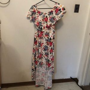 Maxi dress flower pattern size L